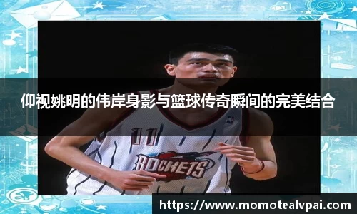 仰视姚明的伟岸身影与篮球传奇瞬间的完美结合