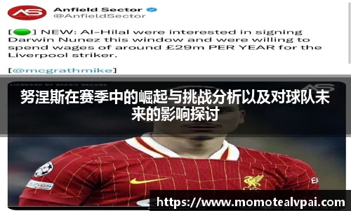 努涅斯在赛季中的崛起与挑战分析以及对球队未来的影响探讨